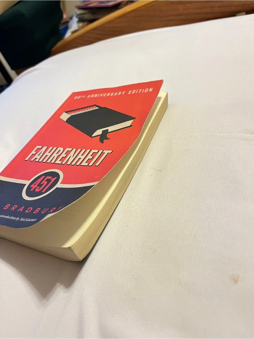 Simon & Schuster Fahrenheit 451 Ray Bradbury 60th Anniversary Paperback Book